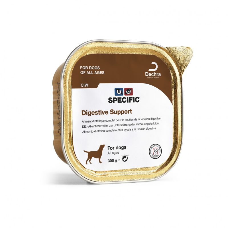 Terrine chien CIW DIGESTIVE SUPPORT (boite 6x300g) - SPECIFIC