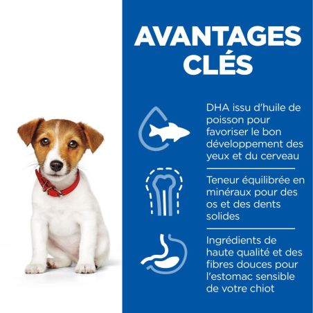 Croquettes chiot SCIENCE PLAN PUPPY SMALL / MINI POULET