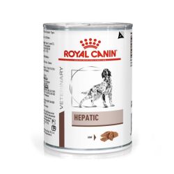 Patée chien VETERINARY DOG HEPATIC (boite 12x420g) - Royal Canin