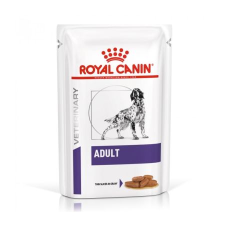 Patée chien VETERINARY DOG ADULT (sachet 12x100g) - Royal Canin