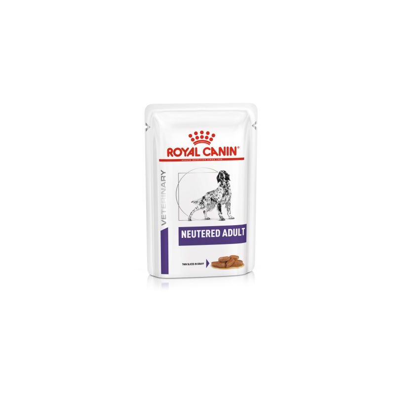 Patée chien VETERINARY DOG NEUTERED ADULT (sachet 12x100g)- Royal Canin