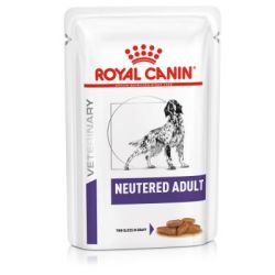 Patée chien VETERINARY DOG NEUTERED ADULT (sachet 12x100g)- Royal Canin