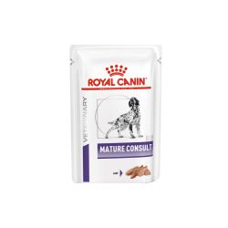 Patée chien VETERINARY DOG MATURE CONSULT (sachet 12x100g) - Royal Canin