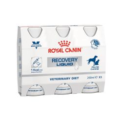 Bouteille chat et chien VETERINARY RECOVERY LIQUID (bouteille 3x200ml) - Royal Canin
