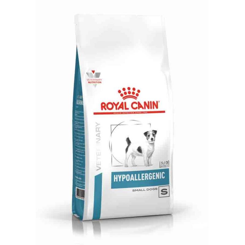 Croquettes chien VETERINARY DOG HYPOALLERGENIC SMALL - Royal Canin