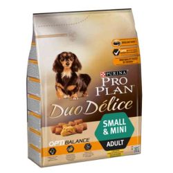 BISCUITS CHIEN DUO DELICE SMALL & MINI ADULT AVEC OPTIBALANCE - PURINA PROPLAN