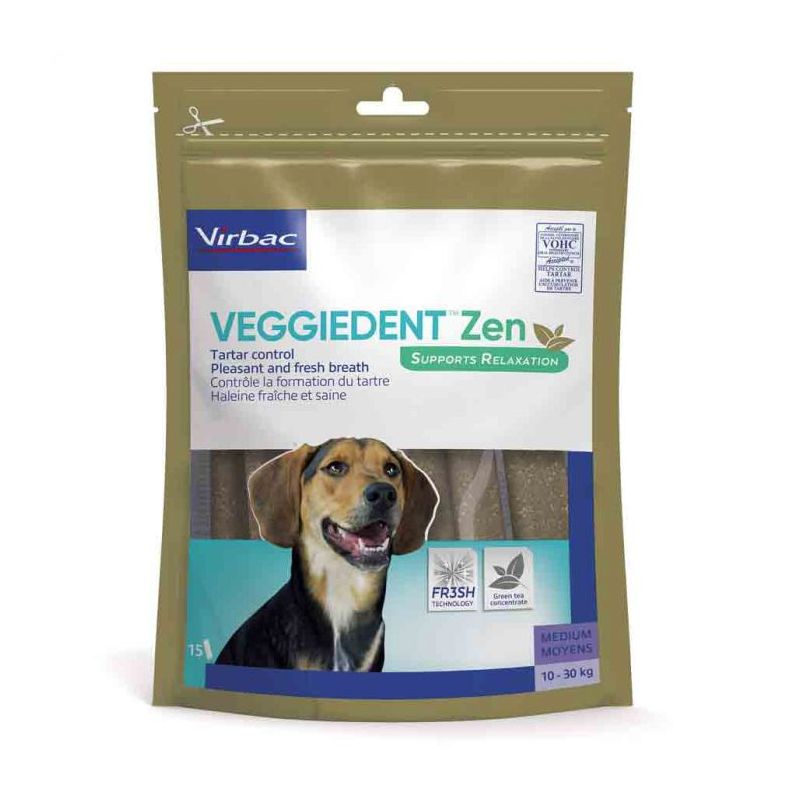 Friandises dentaire chiens de 10 à 30kg -VEGGIEDENT ZEN M