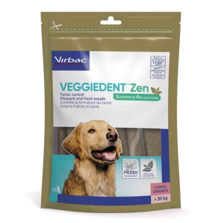 Friandises dentaire chiens de + 30kg -VEGGIEDENT ZEN L