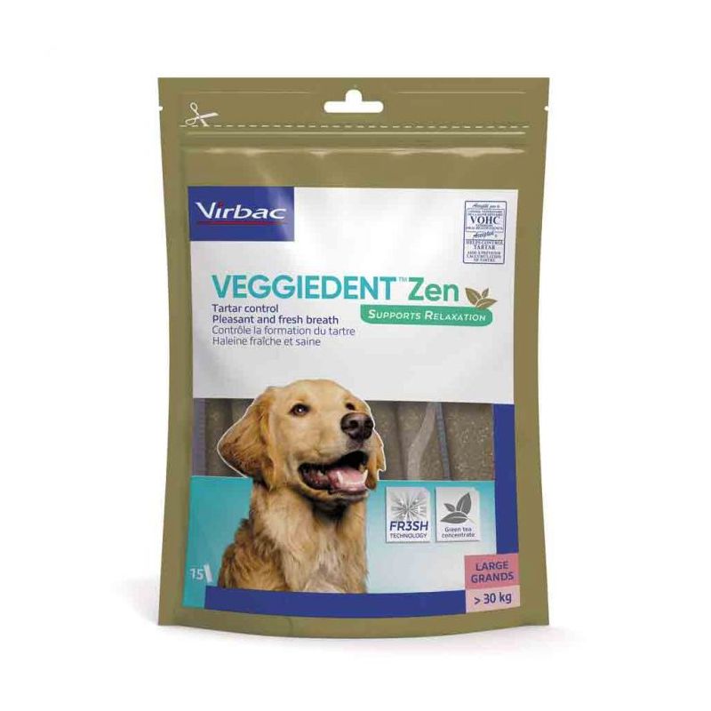 Friandises dentaire chiens de + 30kg -VEGGIEDENT ZEN L