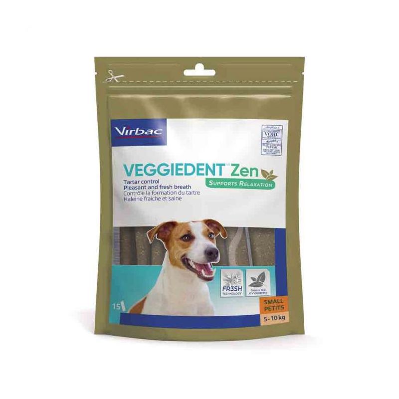 Friandises dentaire chiens de - 10kg -VEGGIEDENT ZEN S