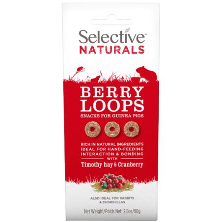 Friandises berry loops stick lapin et rongeurs - Selective