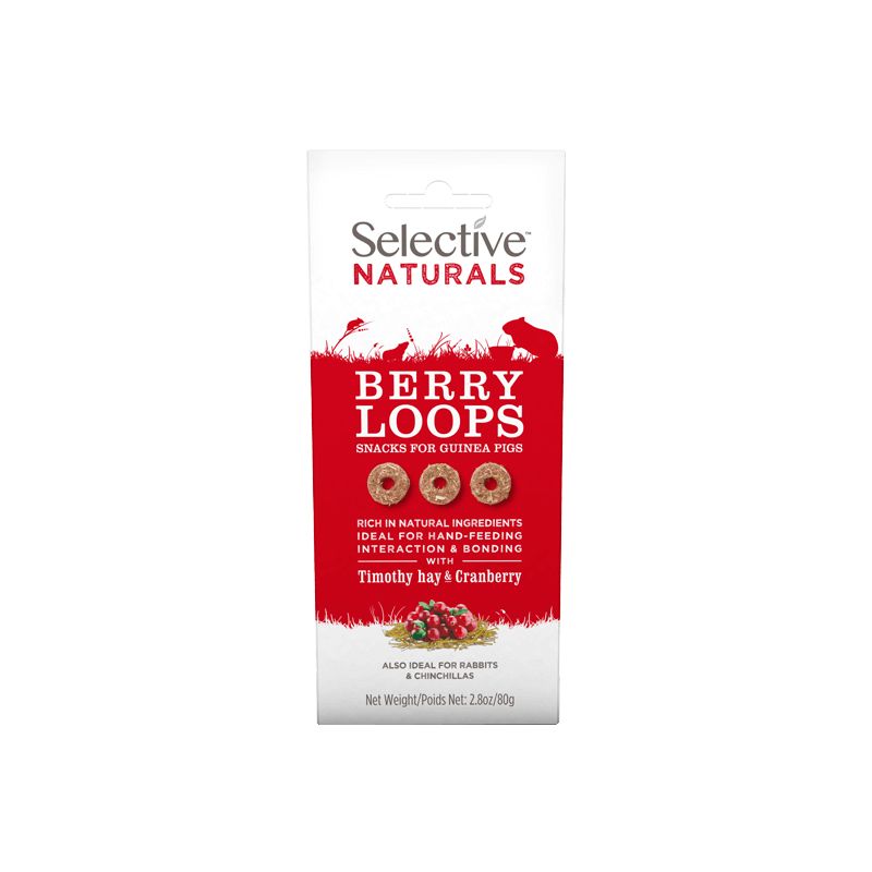 Friandises berry loops stick lapin et rongeurs - Selective