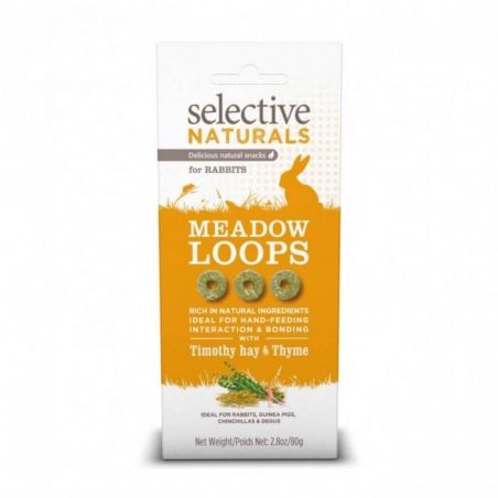 Friandises Meadow loops lapins et rongeurs - Selective