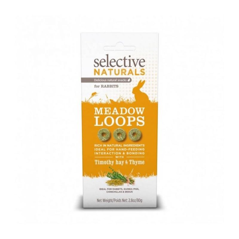 Friandises Meadow loops lapins et rongeurs - Selective