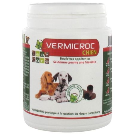 Vermicroc Vermifuge naturel chien - TECHNOVET