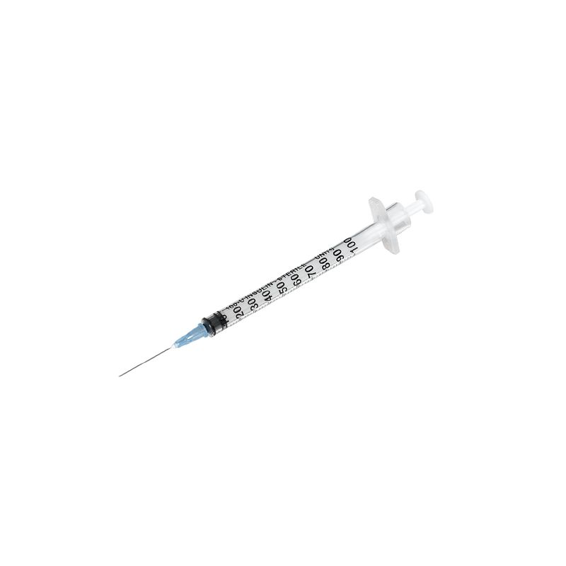Seringue à insuline de 1ml SERTIE 40UI 28G - Pentaferte