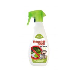 Spray répulsif extérieur chien et chat - Répulsif Stop - Agecom