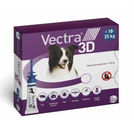 VECTRA 3D CHIEN (10-25 kg)