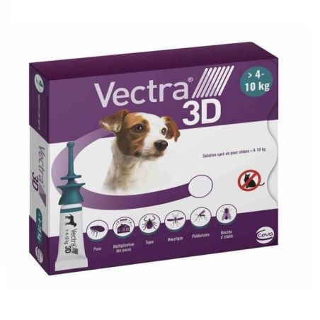 VECTRA 3D CHIEN (4-10 kg)