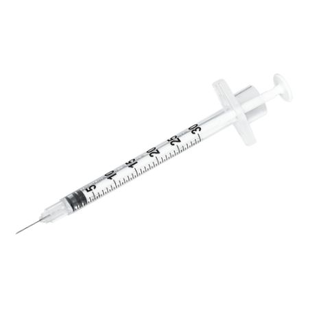 Seringue à insuline de 1ml SERTIE 40UI 29G - Pentaferte