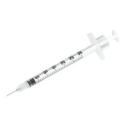 Seringue insuline 40 UI 1ml G25 aiguille montée (boite de 100)
