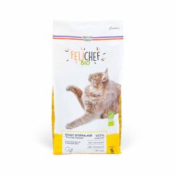 CROQUETTES BIO CHAT ADULTE STERILISE - FELICHEF