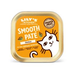 PATEE CHAT SMOOTH POULET (barquette) - LILY'S KITCHEN