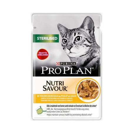 PATEE CHAT STERILISED gelée ADULT POULET - PURINA PROPLAN