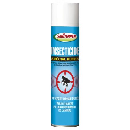 Aerosol insecticide puces - Saniterpen