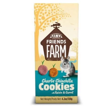 Cookies raisins et carottes pour Chinchilla - Tiny Friends Farm Supreme