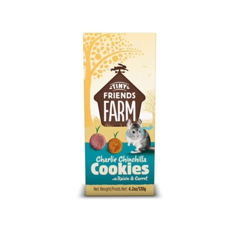 Cookies raisins et carottes pour Chinchilla - Tiny Friends Farm Supreme