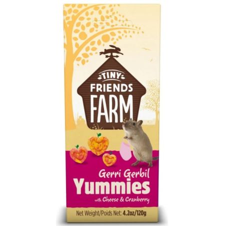 Friandises Fromage et canneberge pour Gerbille YUMMIES - Tiny Friends Farm Supreme