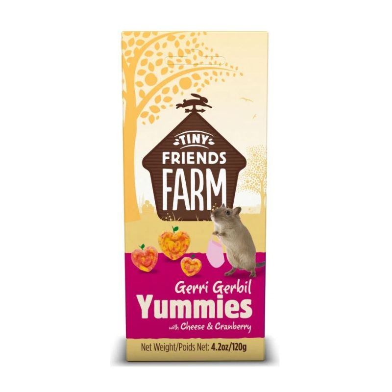 Friandises Fromage et canneberge pour Gerbille YUMMIES - Tiny Friends Farm Supreme