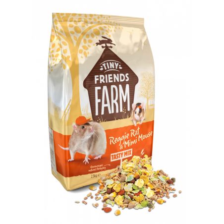 Muesli tasty mix pour rats et souris - Tiny Friends Farm Supreme