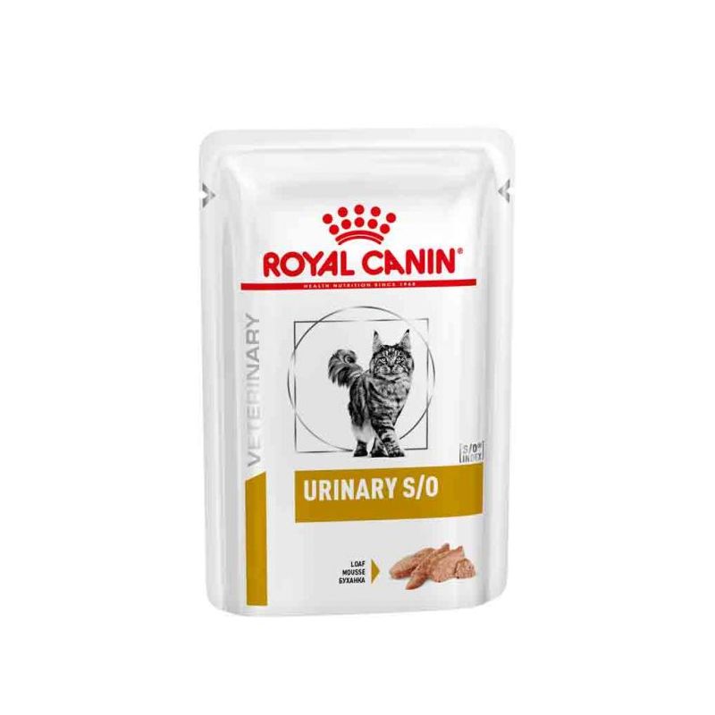 Patée chat VETERINARY CAT URINARY S/O MOUSSE - Royal Canin