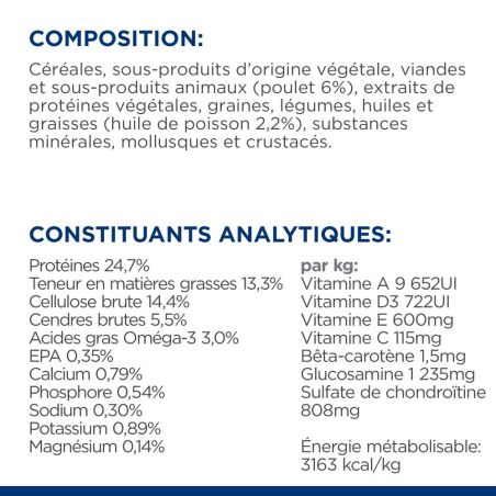 CROQUETTES CHIEN ADULT PRESCRIPTION DIETS J/DMOBILITY - HILL'S