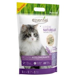 Litière naturelle lavande 6 L - Essentiel