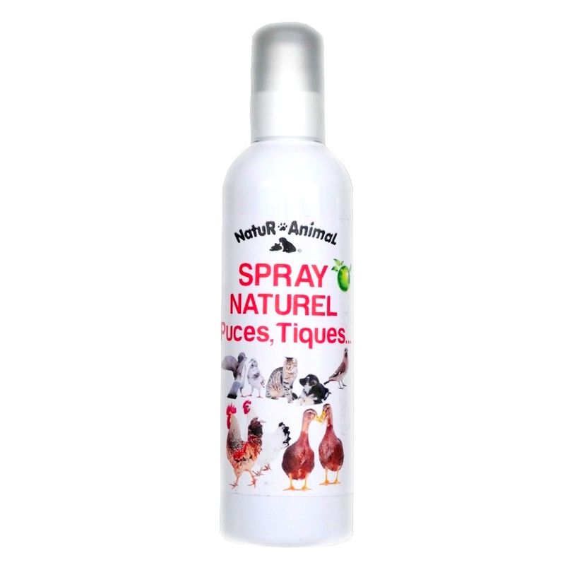 SPRAY NATUREL PUCE TIQUE - NATUR'ANIMAL