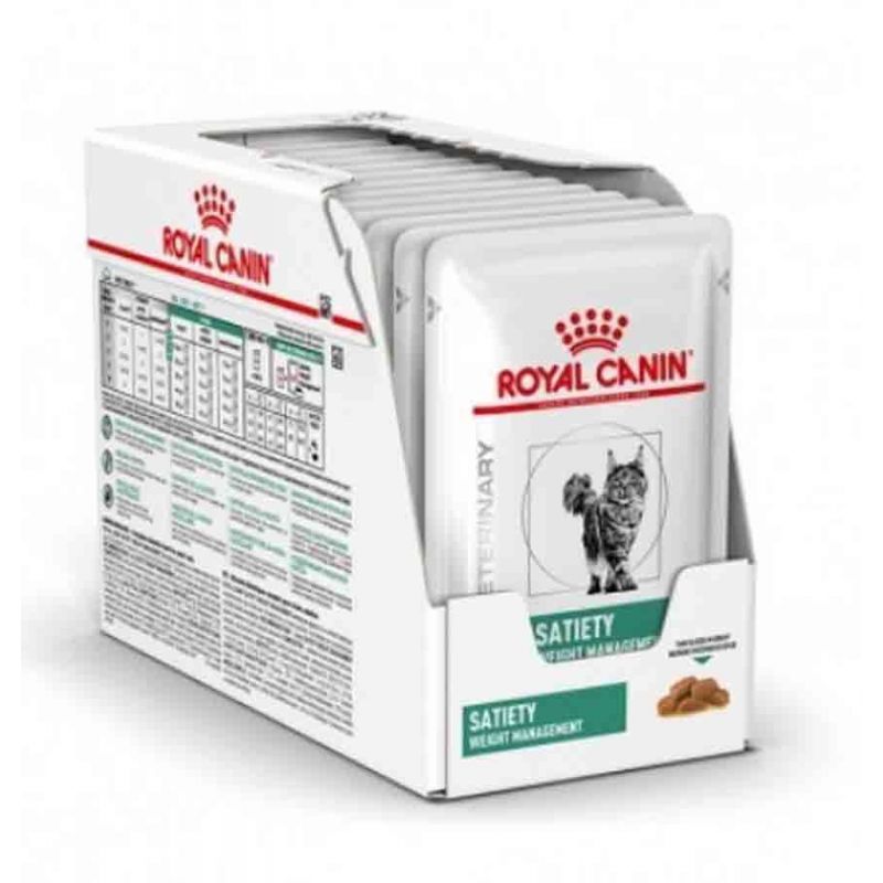 Patée chat VETERINARY CAT SATIETY WEIGHT MANAGEMENT - Royal Canin