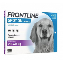 FRONTLINE SPOT ON CHIEN L (20-40 kg) -  BOEHRINGER