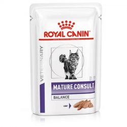 Patée chat VETERINARY CAT MATURE CONSULT BALANCE - Royal Canin