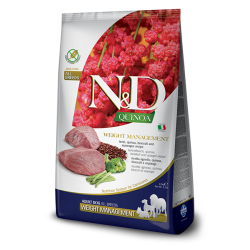 Croquettes chien - N&D - Quinoa Weight Management - Medium / Maxi - Farmina