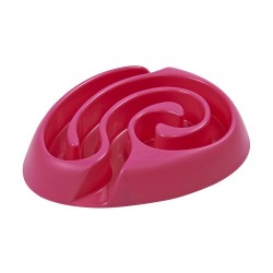 Gamelle anti glouton chien - Buster dogmaze - rose