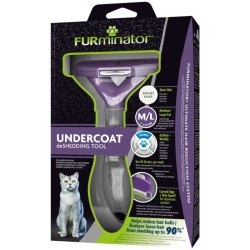 Brosse Furminator -  Chat poils courts