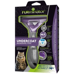 Brosse Furminator - Chat poils longs