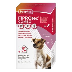 FIPROTEC COMBO CHIEN S (2-10 KG) - BEAPHAR