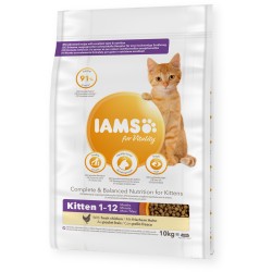Croquettes chaton Poulet - IAMS for Vitality