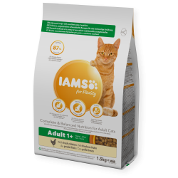 Croquettes chat poulet - IAMS for Vitality