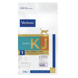 CROQUETTES CHAT - VETERINARY HPM CAT KJ1 EARLY KIDNEY JOINT - VIRBAC