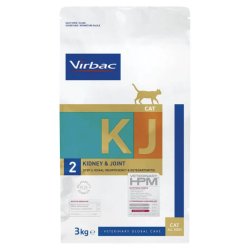 CROQUETTES CHAT VETERINARY HPM CAT KJ2 KIDNEY JOINT - VIRBAC